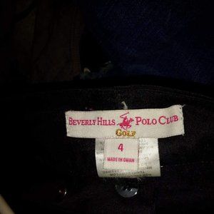 Beverly Hills Polo Club Skirt size 4 in black!!!